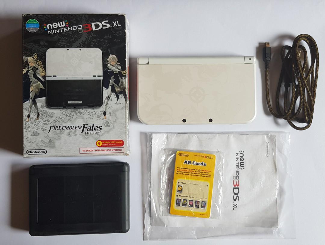 New Nintendo 3ds Xl Fire Emblem Fates Edition Usa With Accessories Video Gaming Video Games Nintendo On Carousell