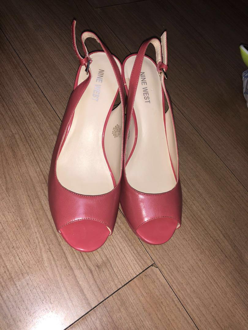 nine west able platform sandal