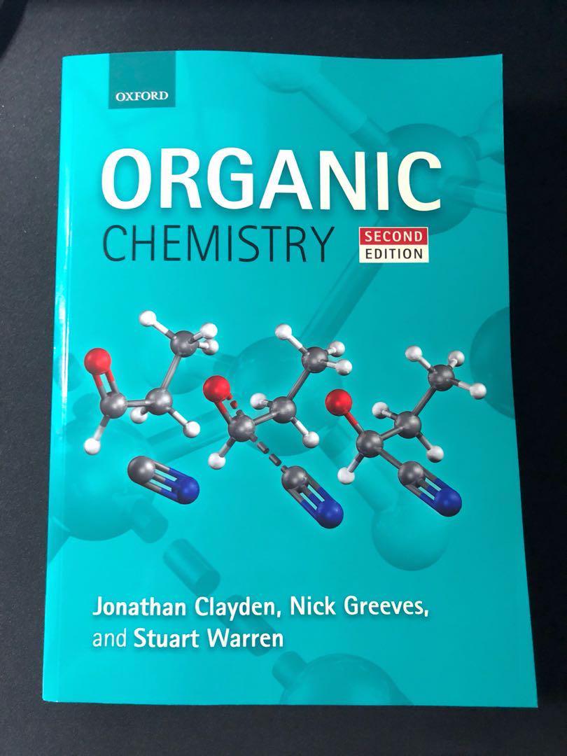 Organic Chemistry 2nd Edition Clayden Textbook, Hobbies & Toys, Books