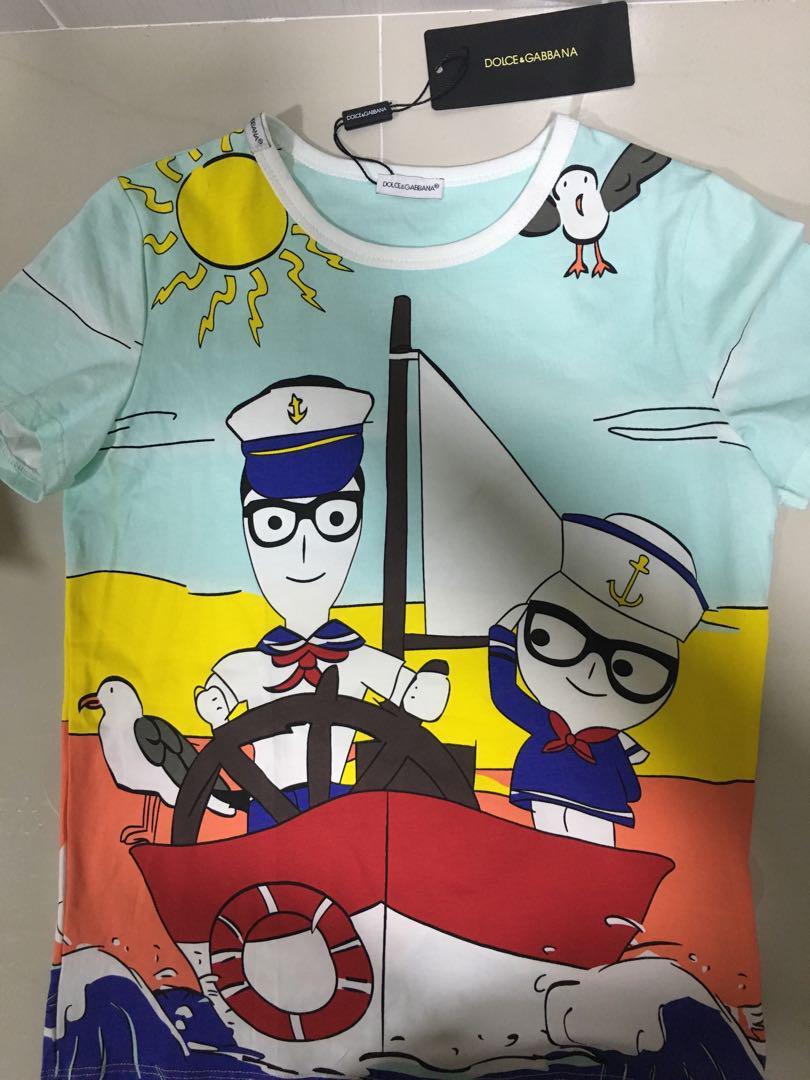 ORIGINAL Dolce Gabbana Kids T Shirt Babies Kids Babies