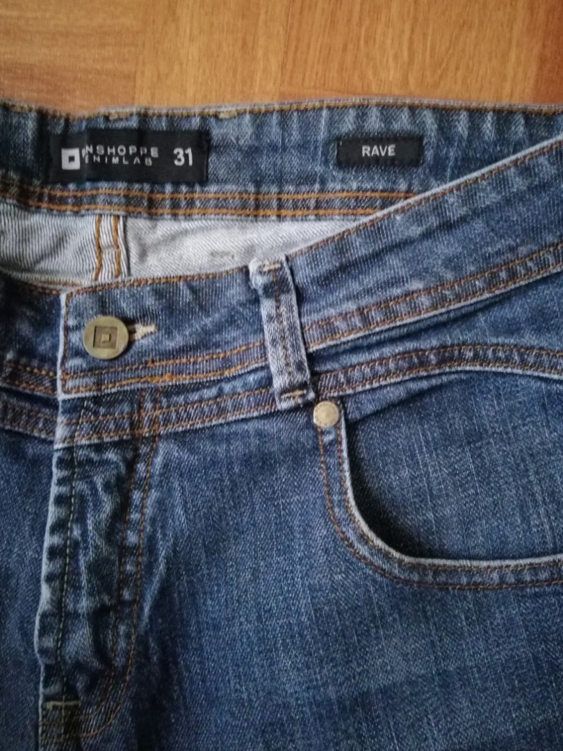Penshoppe Rave Jeans (31), Men's Fashion, Bottoms, Jeans on Carousell