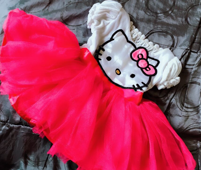 Hello kitty gown for baby sale