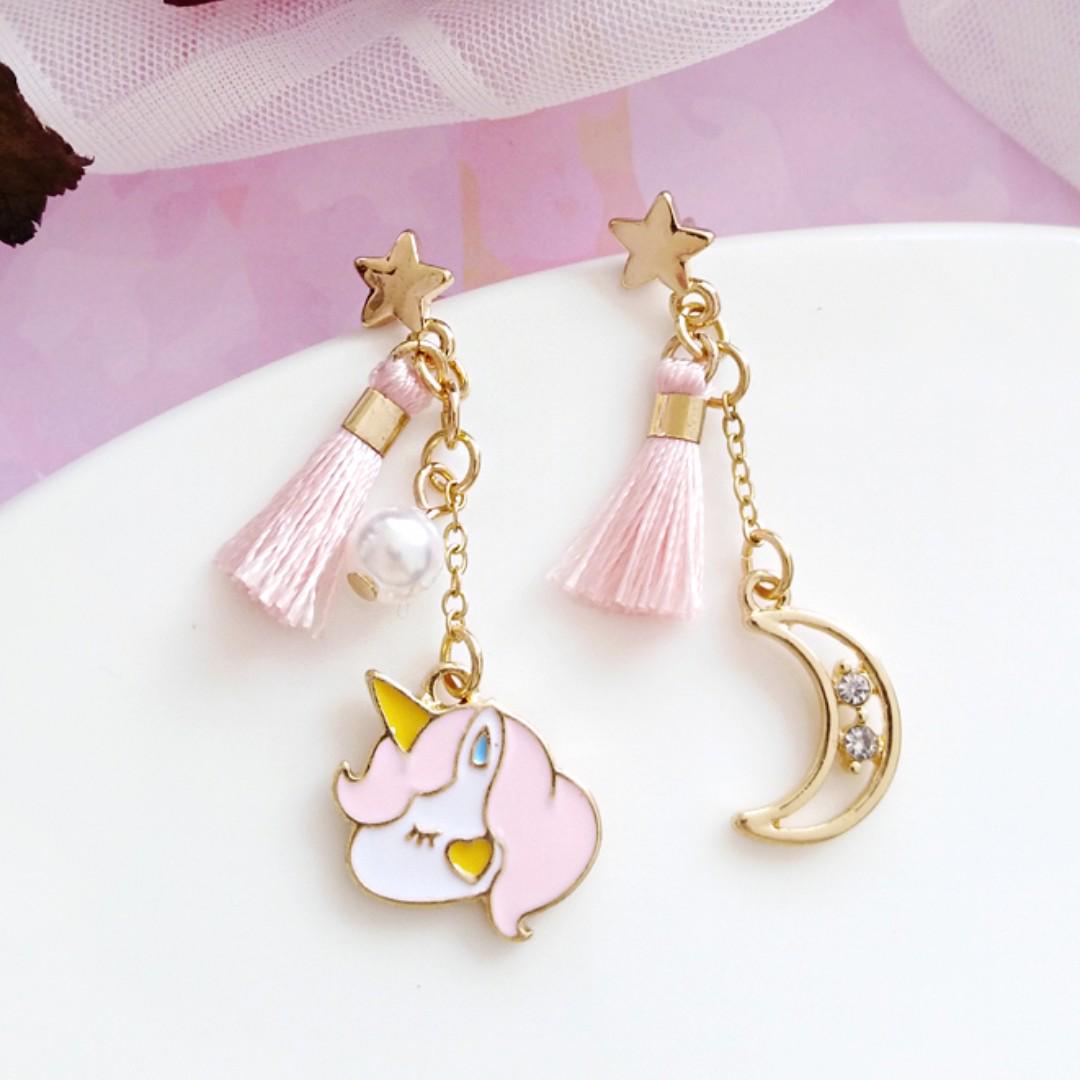 Cute unicorn clearance earrings