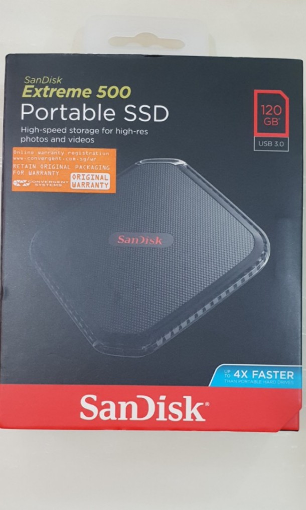 Sandisk extreme 500 portable ssd 120gb shop
