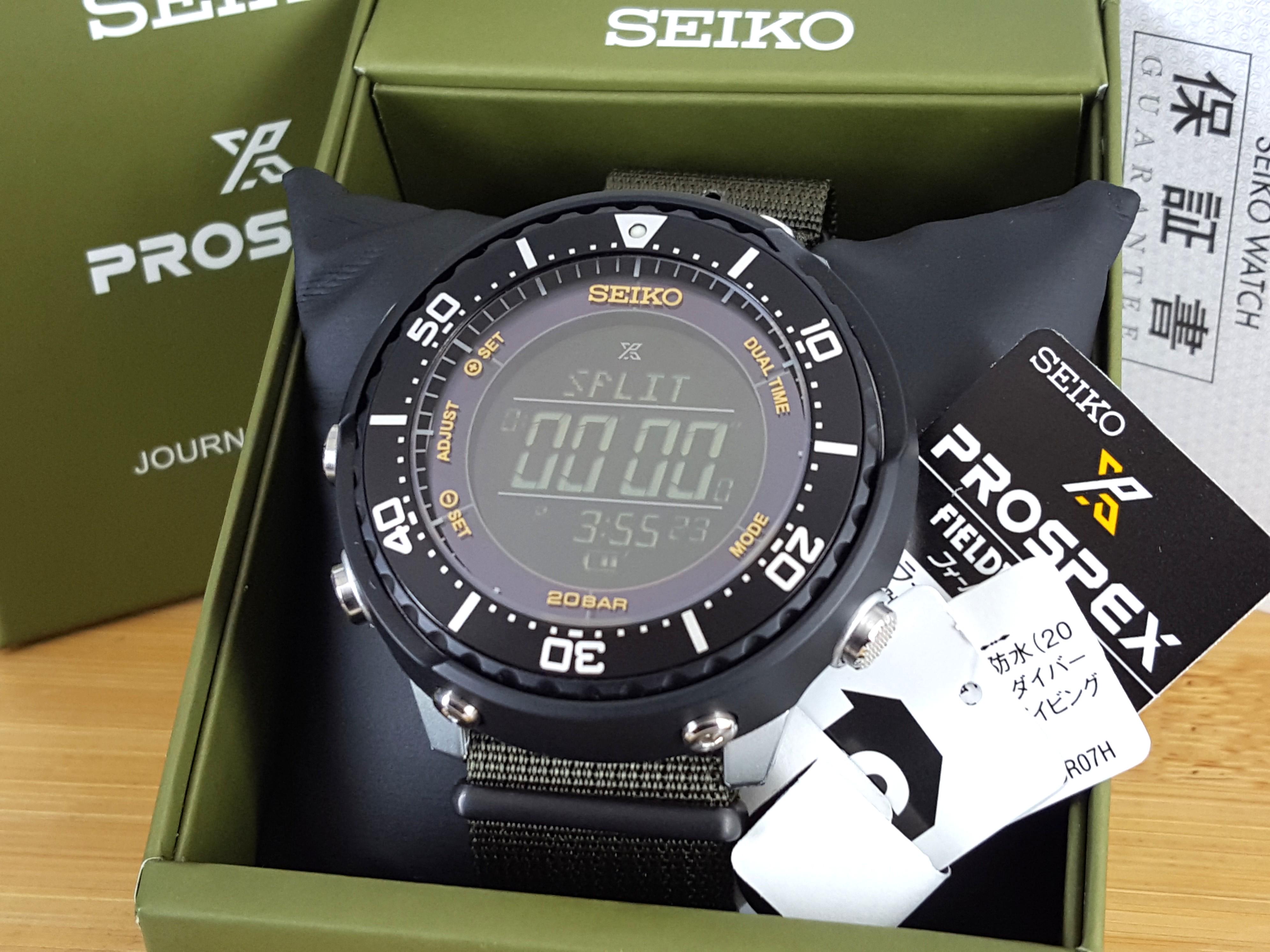 Seiko SBEP007 Prospex Solar Fieldmaster Lowercase Journal Standard Limited  Edition 600pcs, Luxury, Watches on Carousell