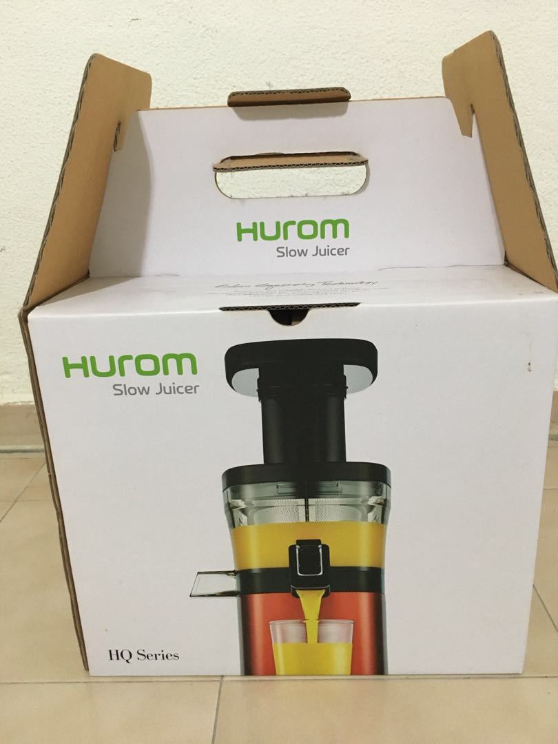 Slow juicer (Hurom brand) HQ Series made in Korea, TV & Home