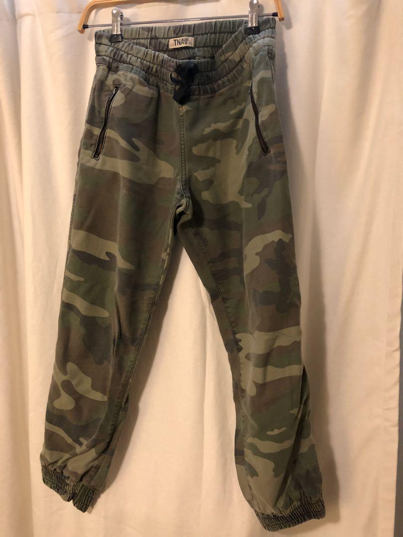 tna camo joggers