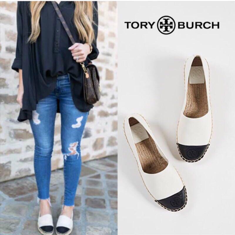 代購 Tory Burch 草編鞋 她的時尚 鞋子在旋轉拍賣