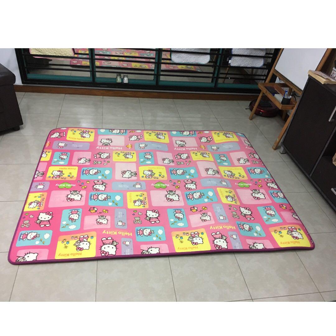 Used Hello Kitty Play Mat Babies Kids On Carousell