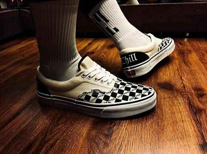 Vans era chill vibes new arrivals on feet