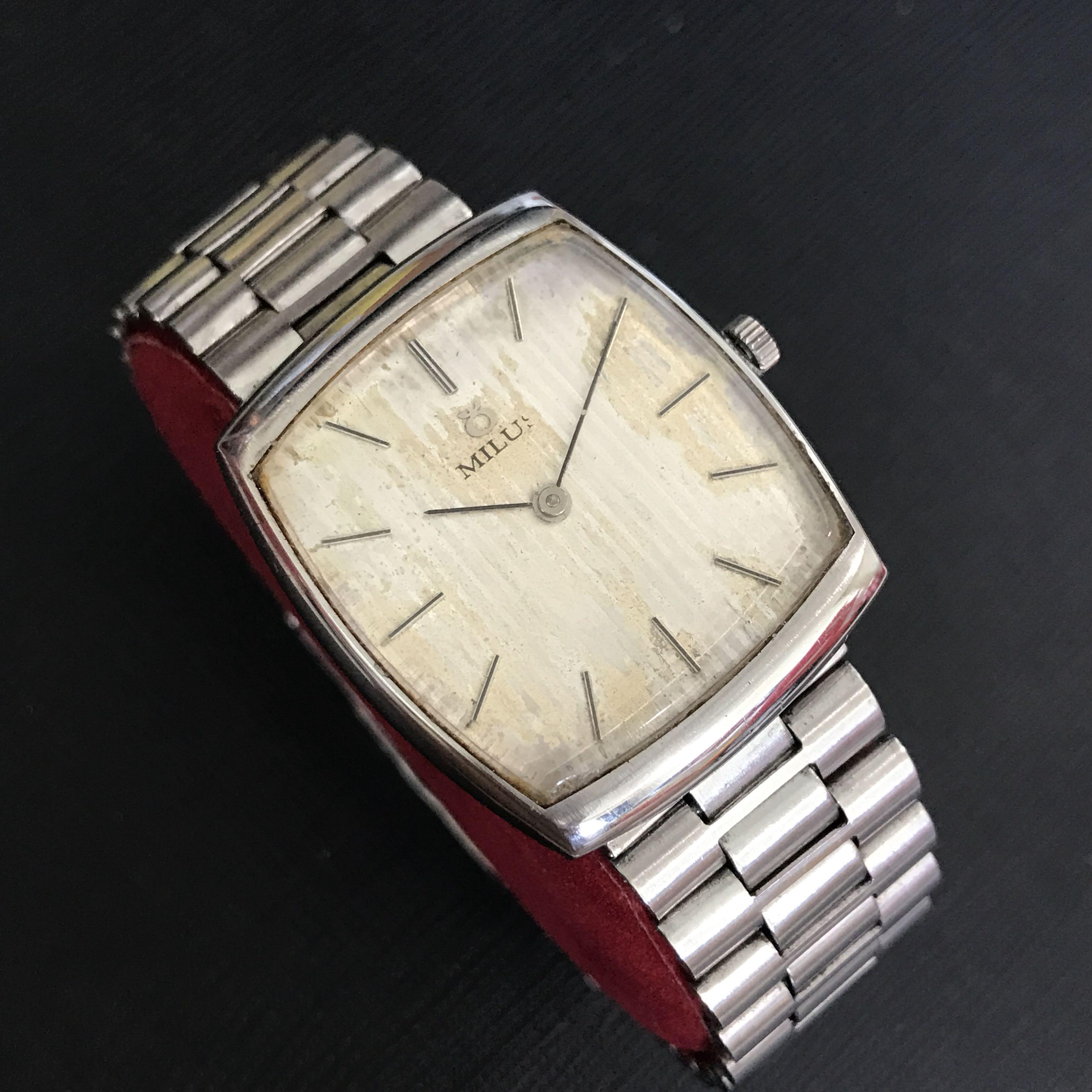 Vintage Milus Watch Hobbies Toys Memorabilia Collectibles Vintage Collectibles on Carousell