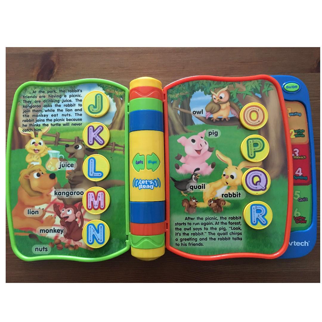 vtech write and learn letter book