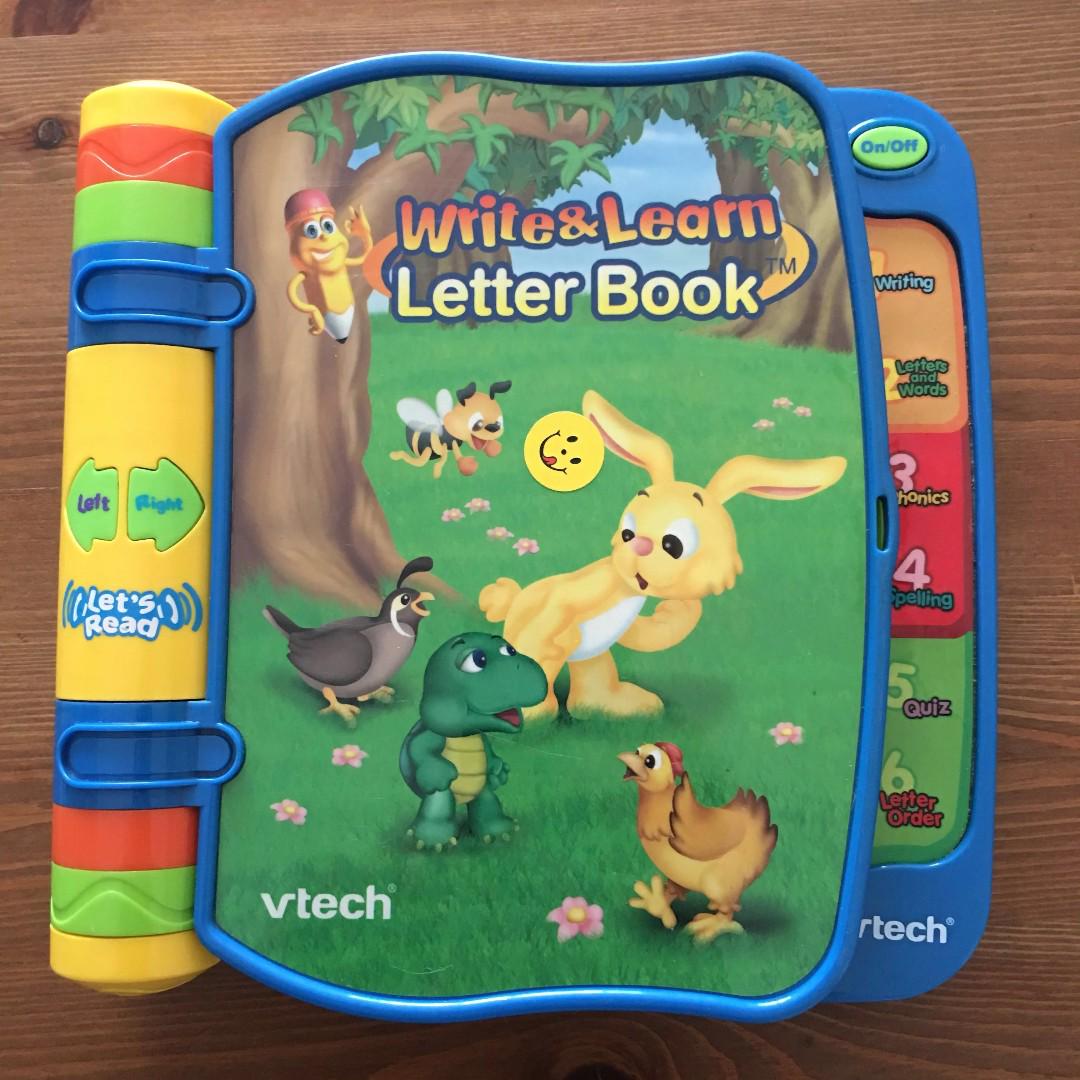 vtech write & learn letter book