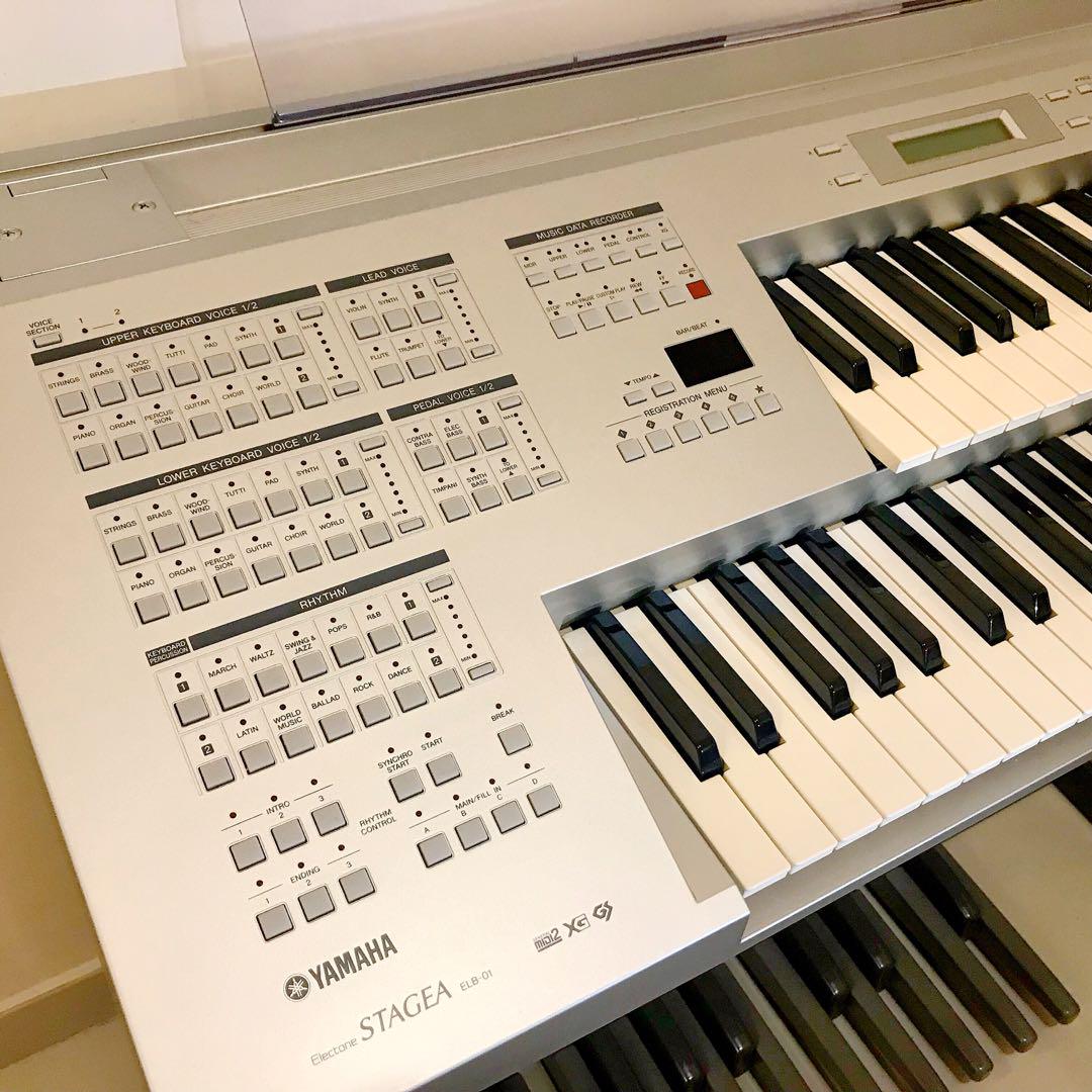 YAMAHA 迷你型號電子琴STAGEA ELB-01, 興趣及遊戲, 音樂、樂器& 配件 