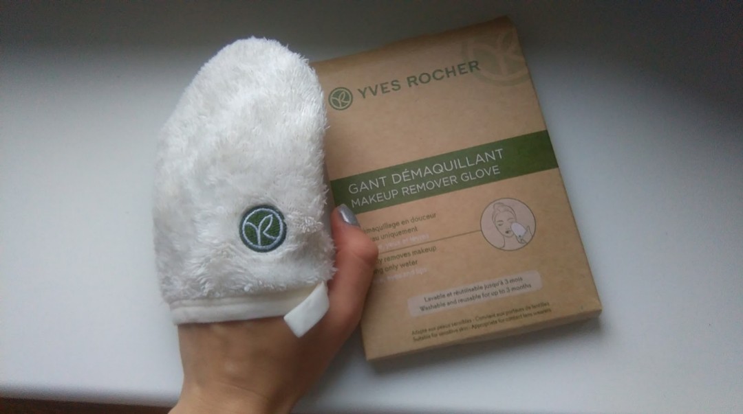 Yves Rocher Makeup Remover Glove Health Beauty Face Skin Care