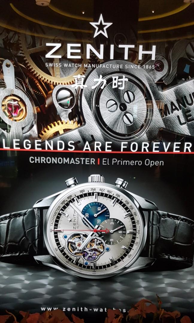 Zenith El Primero Chronomaster Open 1969 Luxury Watches On Carousell
