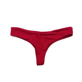 Lahaina 紅色性感巴西式比基尼泳褲