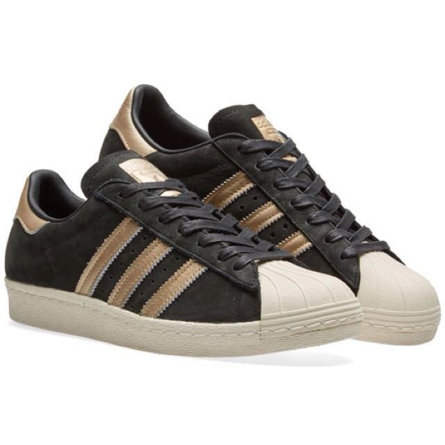 adidas superstar black metallic