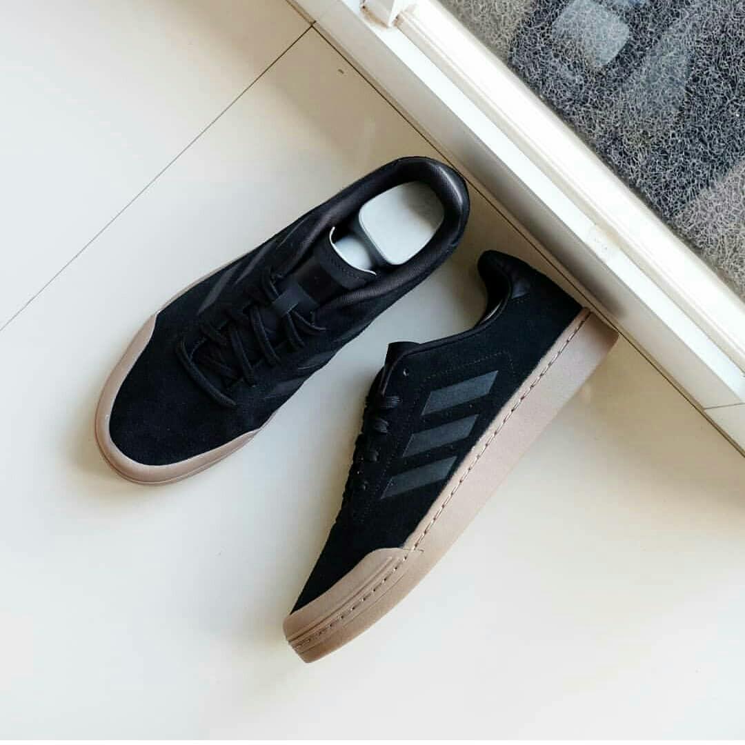 adidas court 70s black