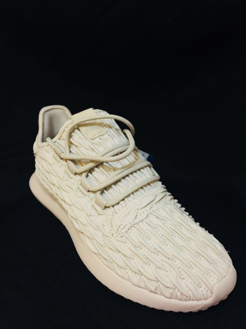 Adidas tubular shadow quilted beige 2025