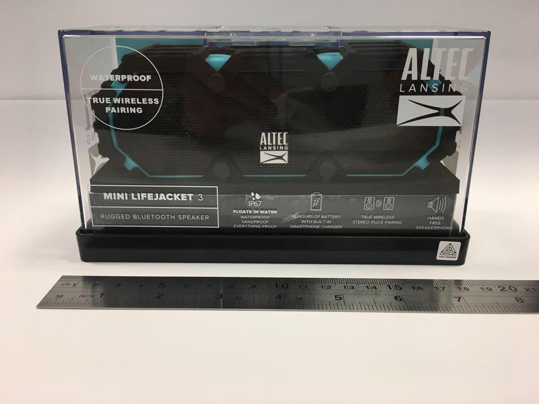 altec life jacket pairing