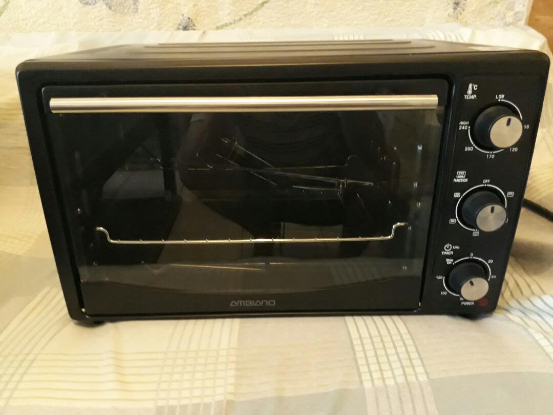 Ambiano 25L Toaster Oven with Rotisserie, TV & Home Appliances, Kitchen