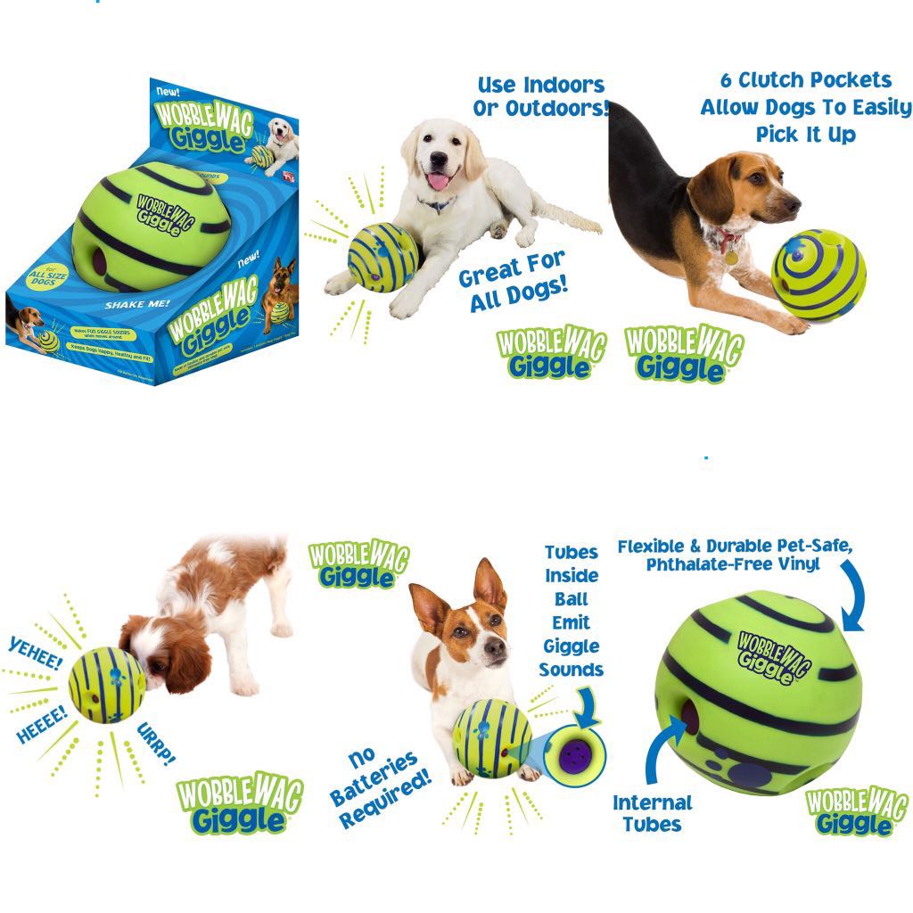 Allstar innovations wobble wag giggle ball online