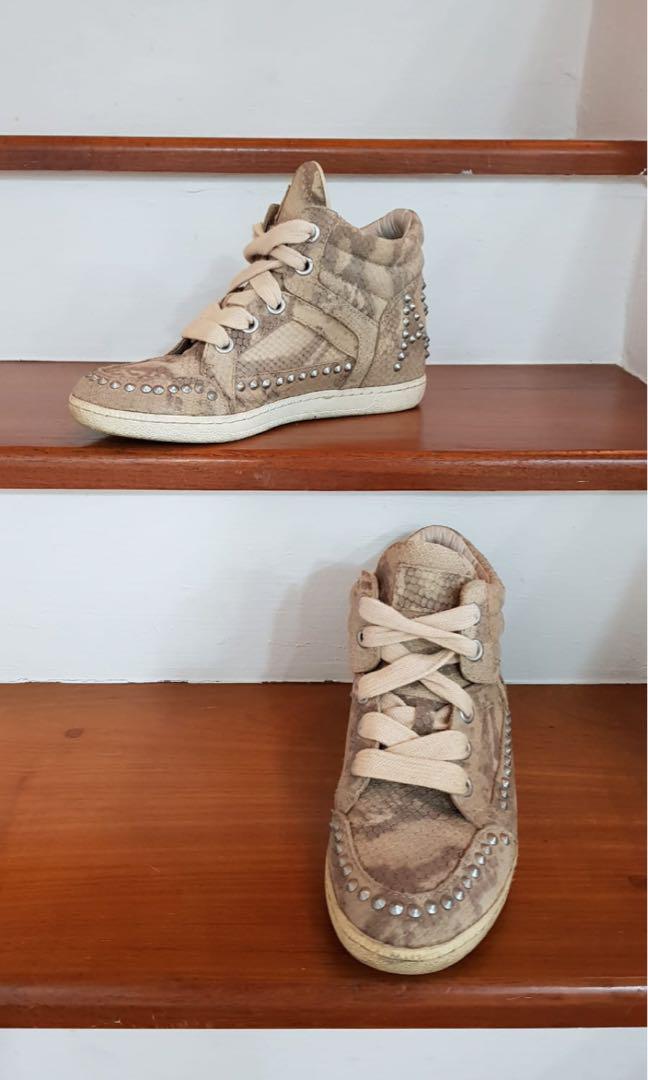 Ash new arrivals snakeskin sneakers