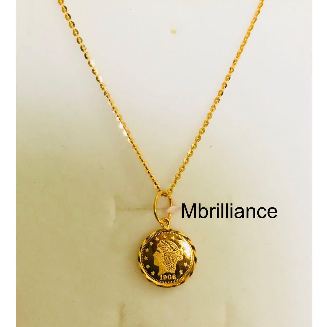 Baby gold chain 916 discount