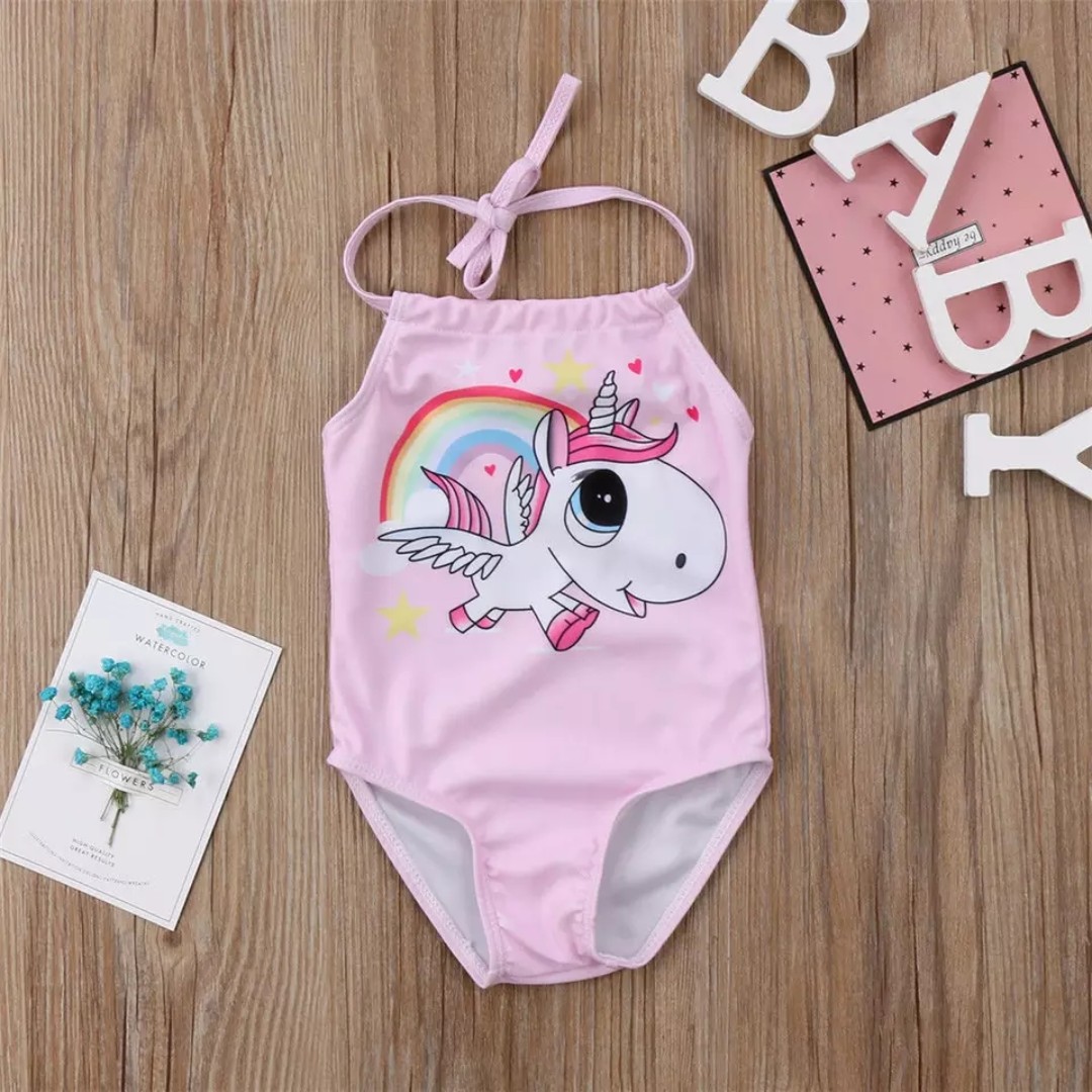 Baby Unicorn Swimwear Baju Renang Anak Pantai Bayi My Little Pony Bayi Anak Baju Anak Perempuan Di Carousell