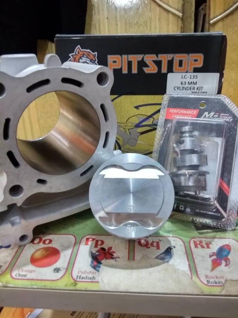 Blok 63mm Camshaft Malay Bengkel Lc 135 Motorbikes On Carousell