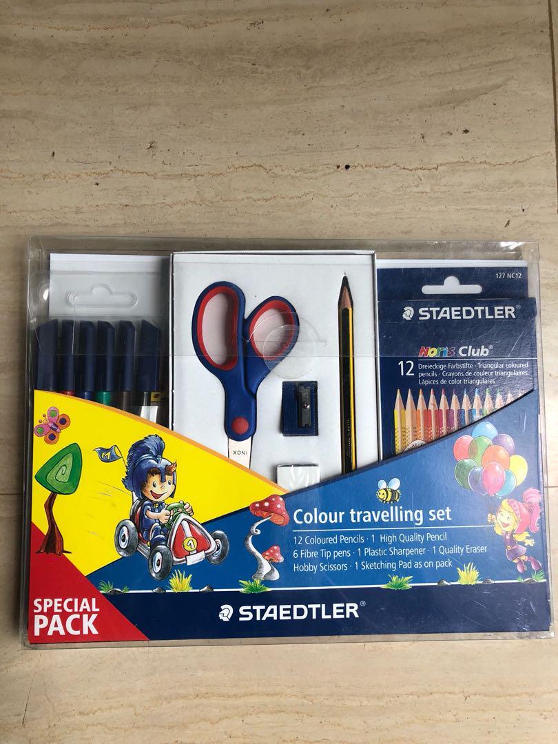Bnib Staedtler Colour Travelling Set Books Stationery