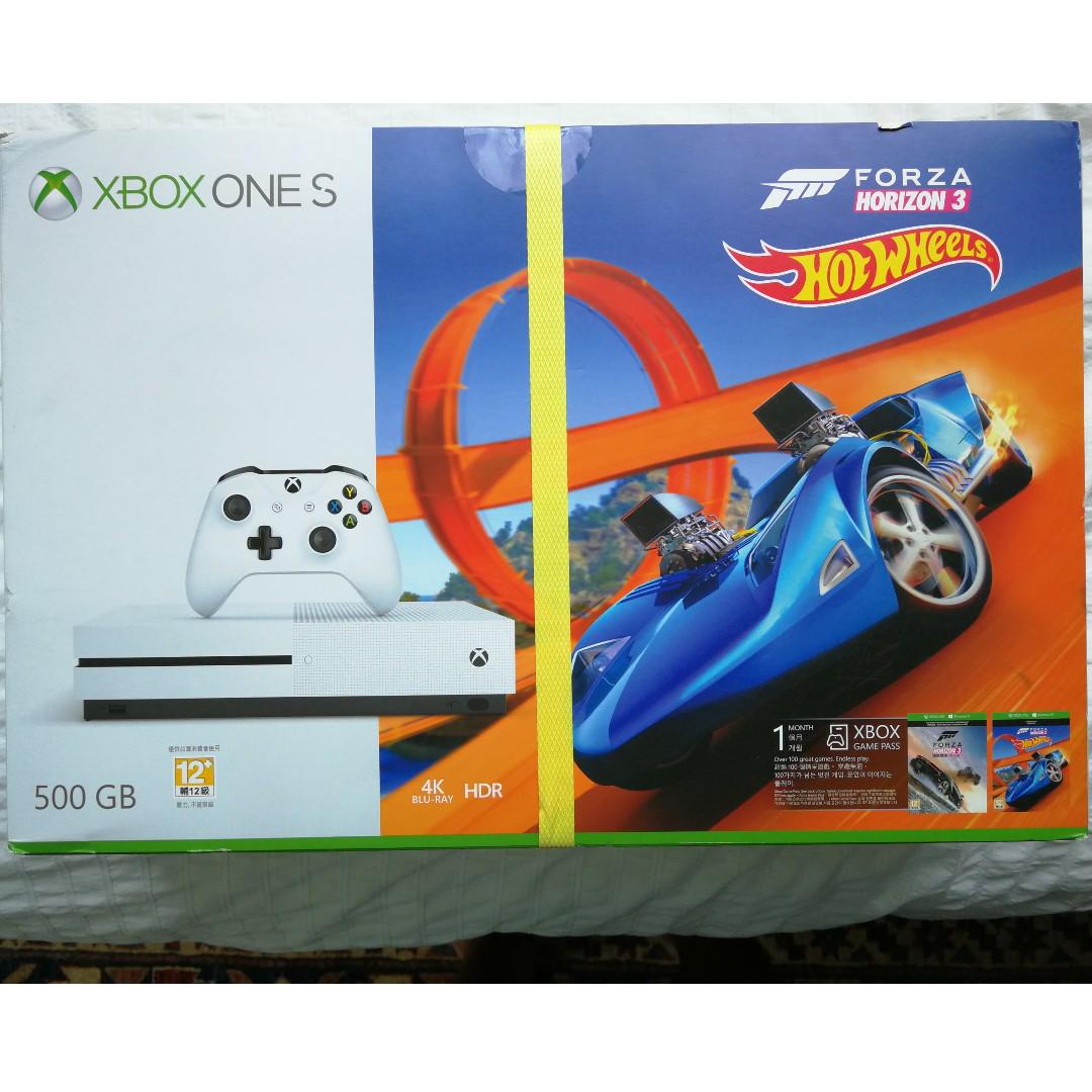  Xbox One S 500GB Console - Forza Horizon 3 Hot Wheels