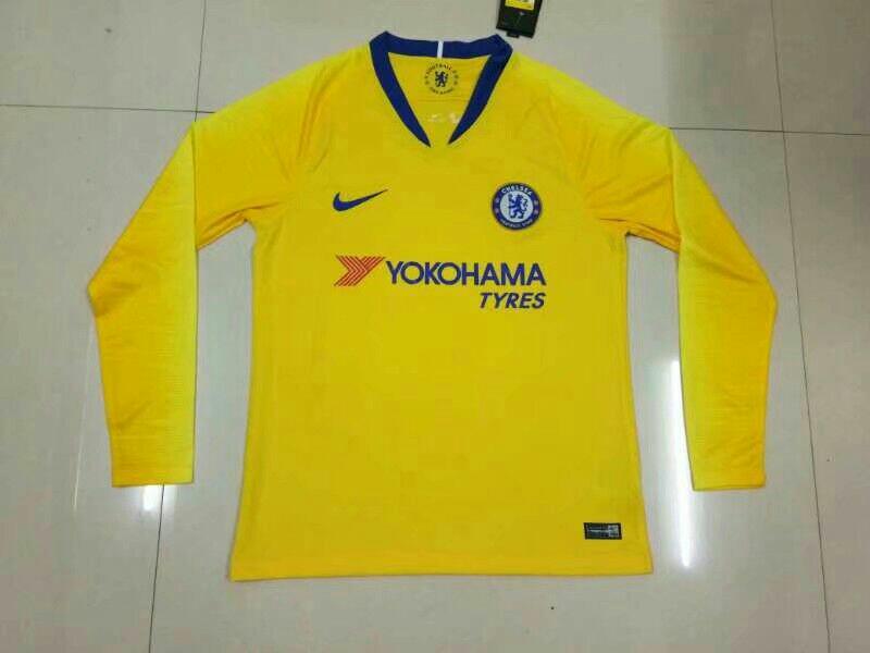 chelsea away kit long sleeve