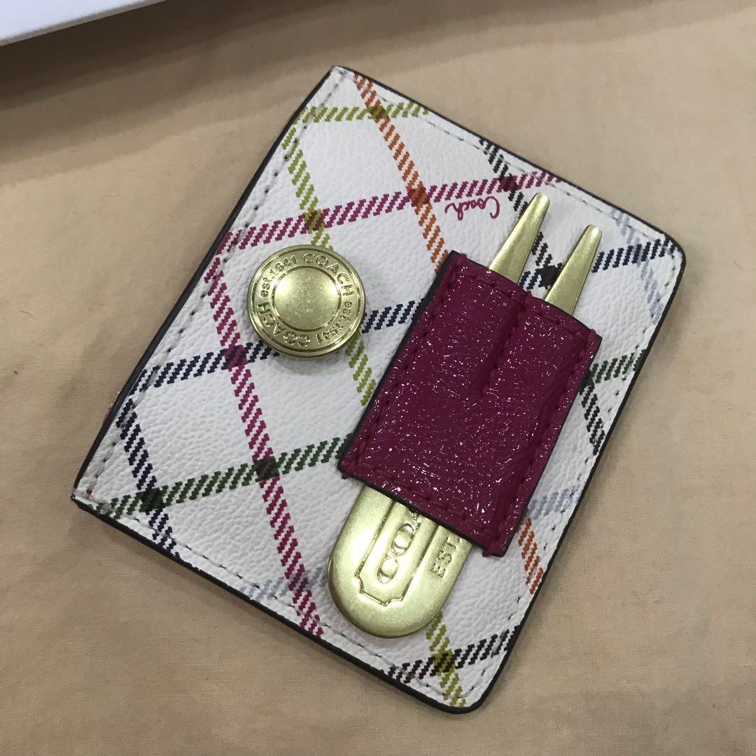 Coach Golf Balls Holder and Peg Holder, Sports Equipment, Sports