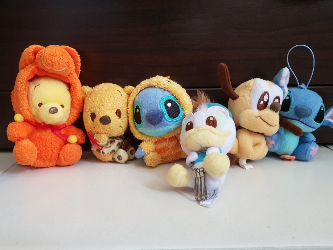 Disney soft toy keychain, Hobbies & Toys, Toys & Games on Carousell