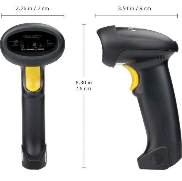 Esky 2.4G Wireless Handheld Barcode Scanner, Computers & Tech, Printers