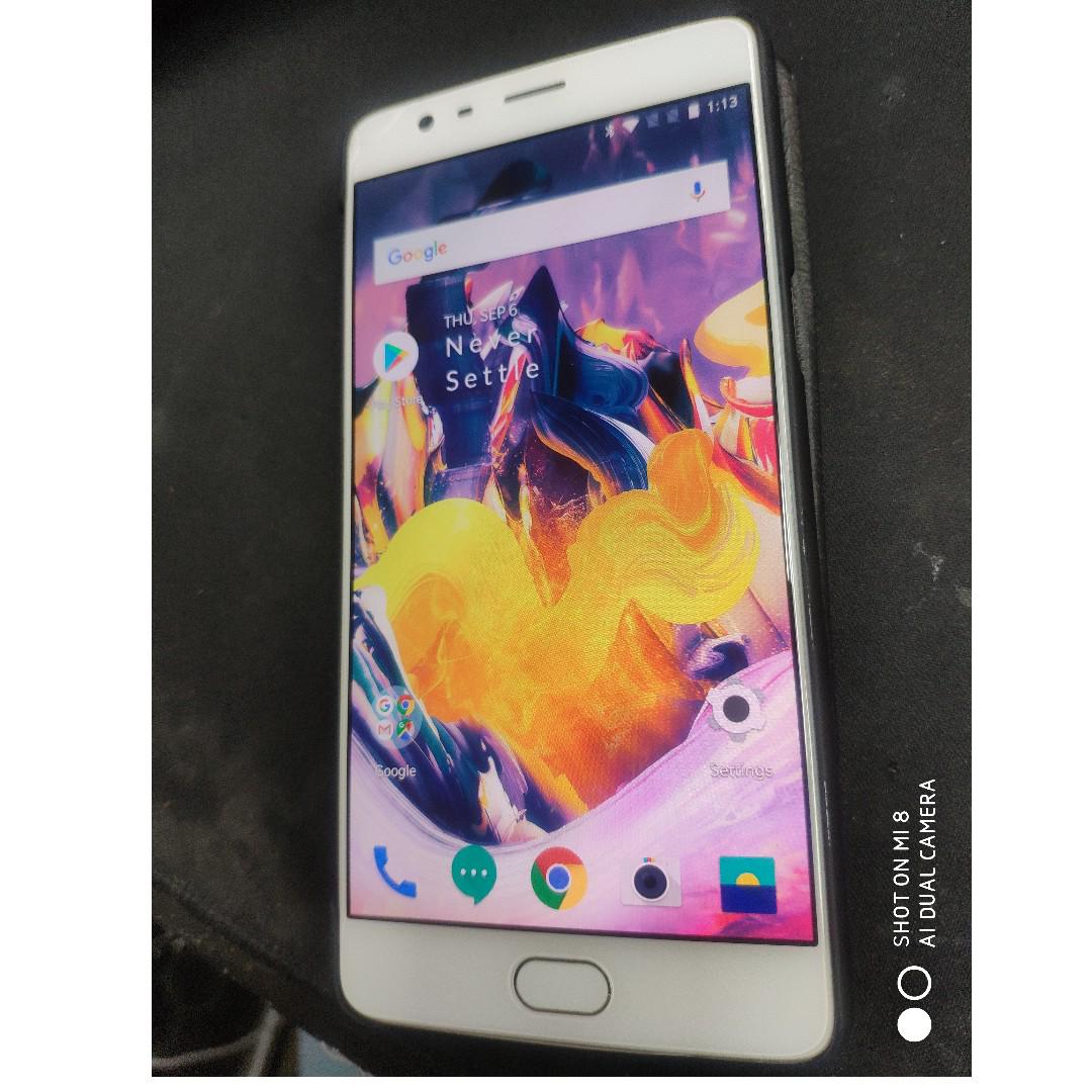 Reduced Price To Sell Oneplus 3t A3010 6gb Ram 64gb Snapdragon 821 Gold Color Minor Crack At Bezel Mobile Phones Tablets Android Phones Others On Carousell