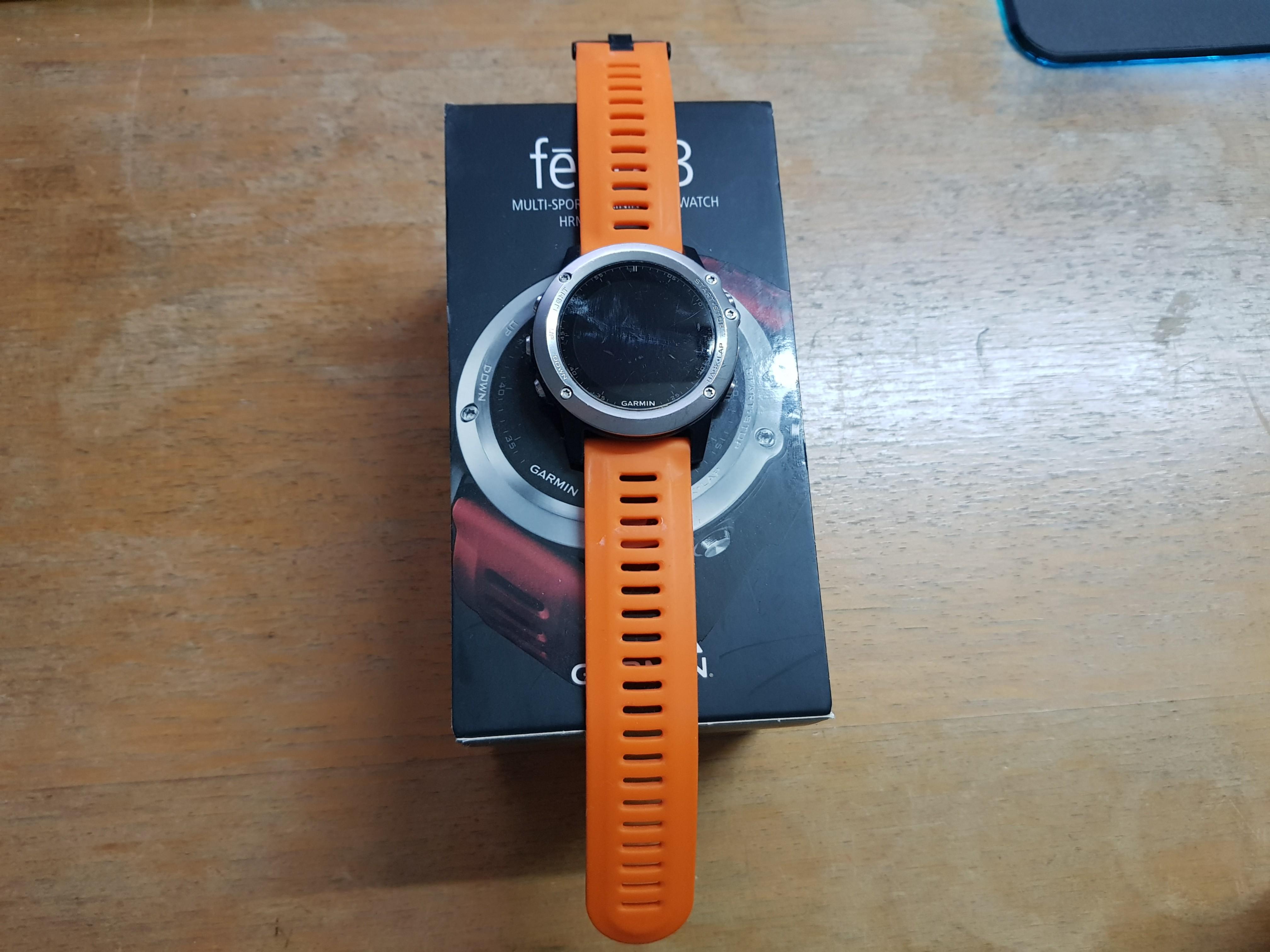 Garmin orange strap 2025