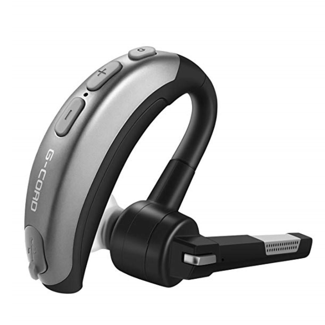 G Cord Bluetooth 4.2 Headset for Office Driving Call Wireless