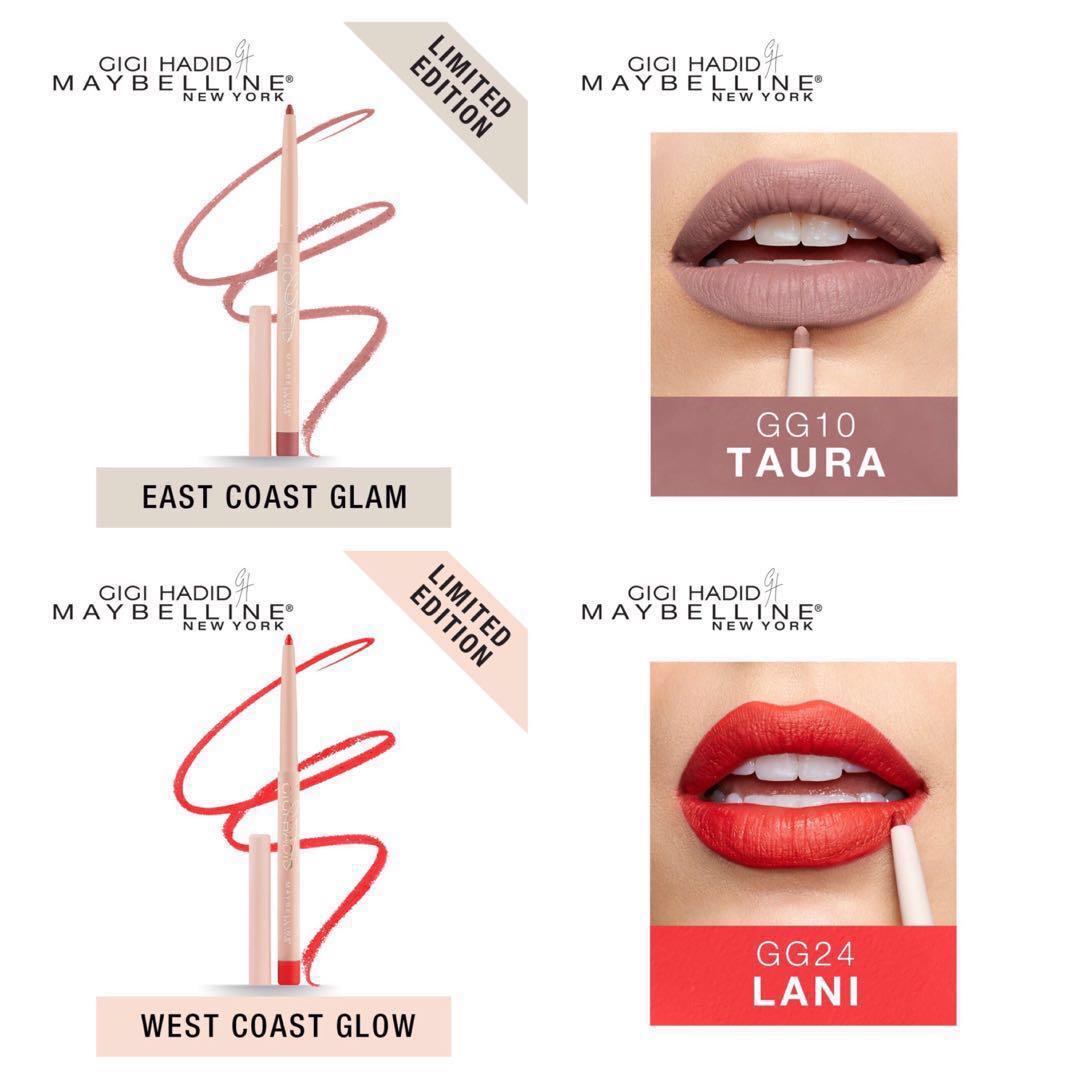 Gigi Hadid X Maybelline Lip Liner Shade Taura Lani