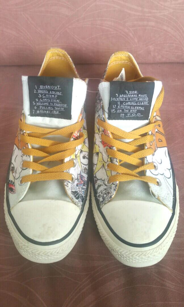 converse limited edition green day