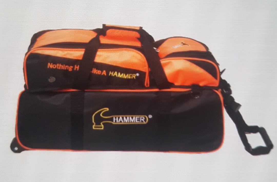 Hammer 3 ball Bowling Bag, Sports Equipment, Sports & Games, Billiards & Bowling on Carousell