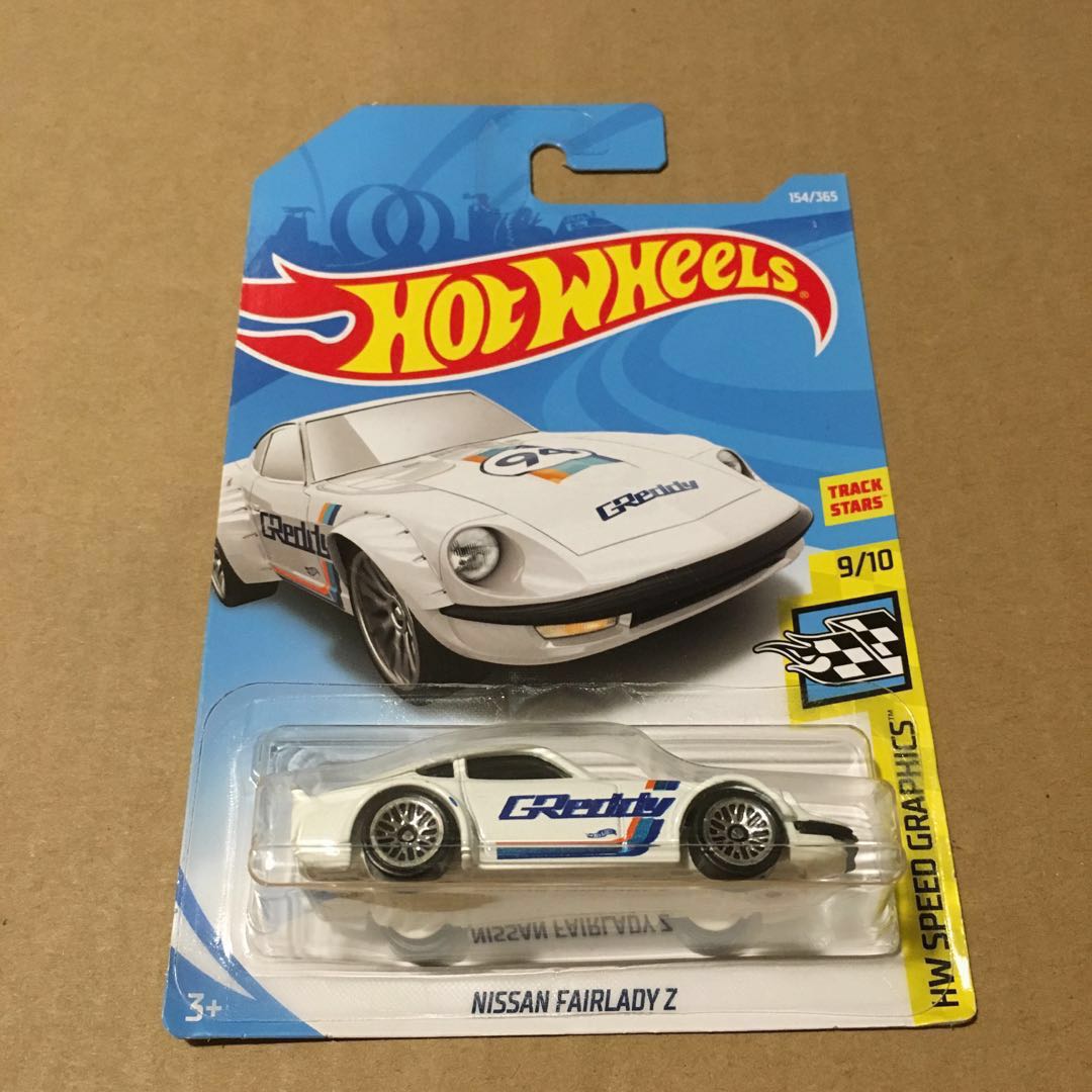 hot wheels nissan fairlady z greddy