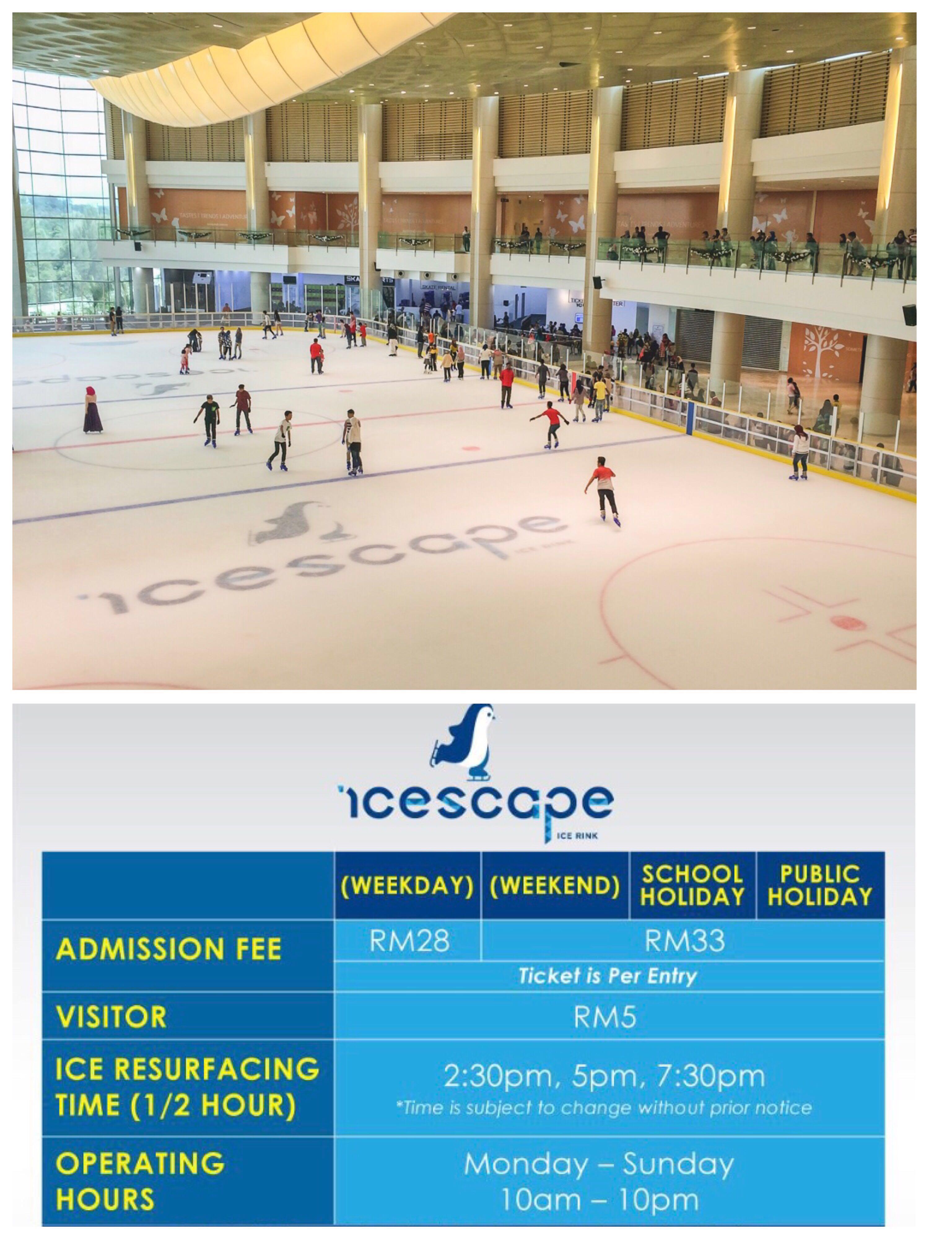 Icescape Ice Skating Ticket At Ioi City Mall Putrajaya Tickets Vouchers Gift Cards Vouchers On Carousell