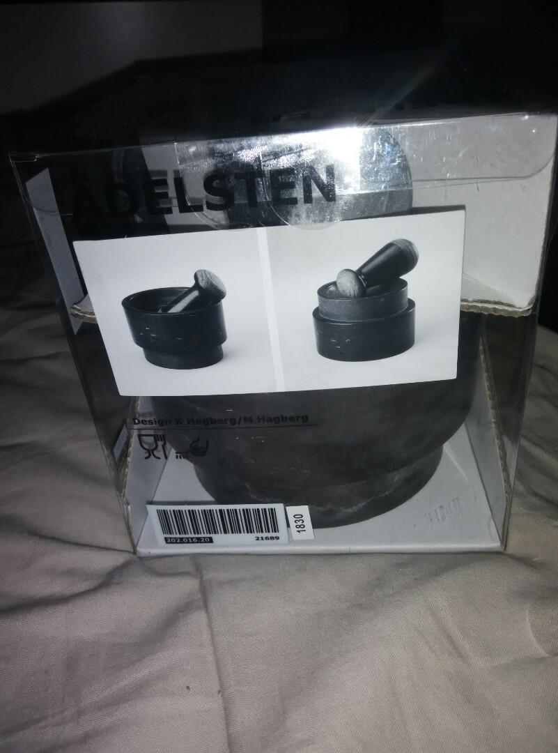 Ikea Lesung Batu Mortar And Pestle Ready Stock Kitchen Appliances On Carousell