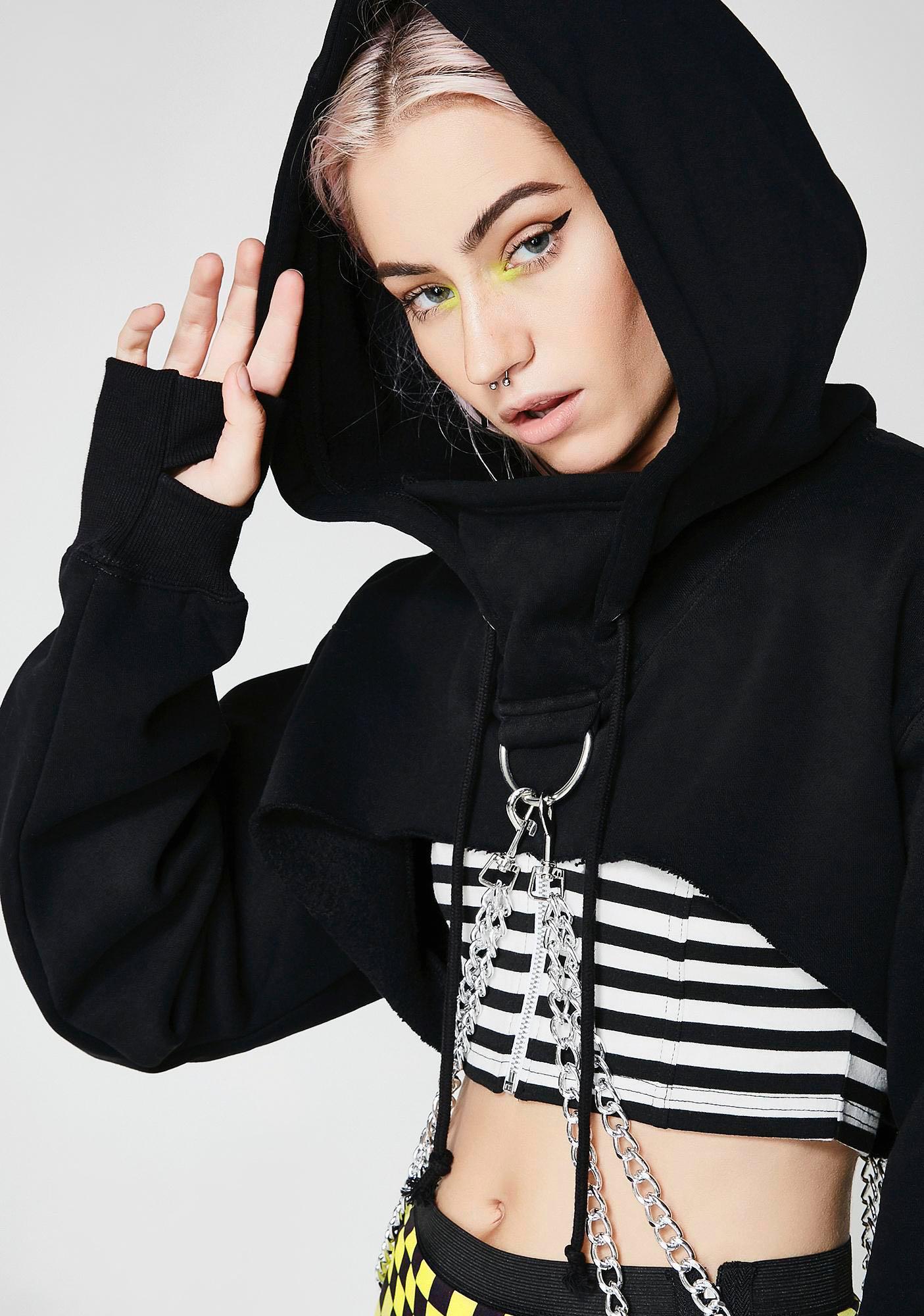 Current mood chained hoodie sales