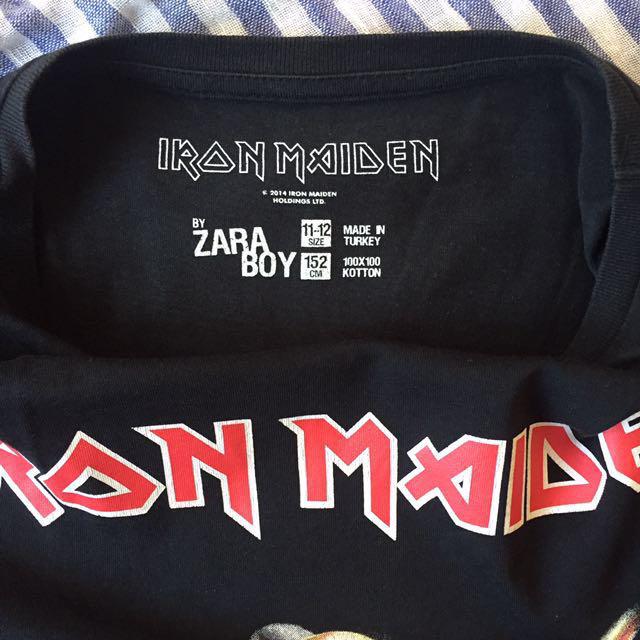 iron maiden by zara original Bayi Anak Baju Anak Laki laki di Carousell