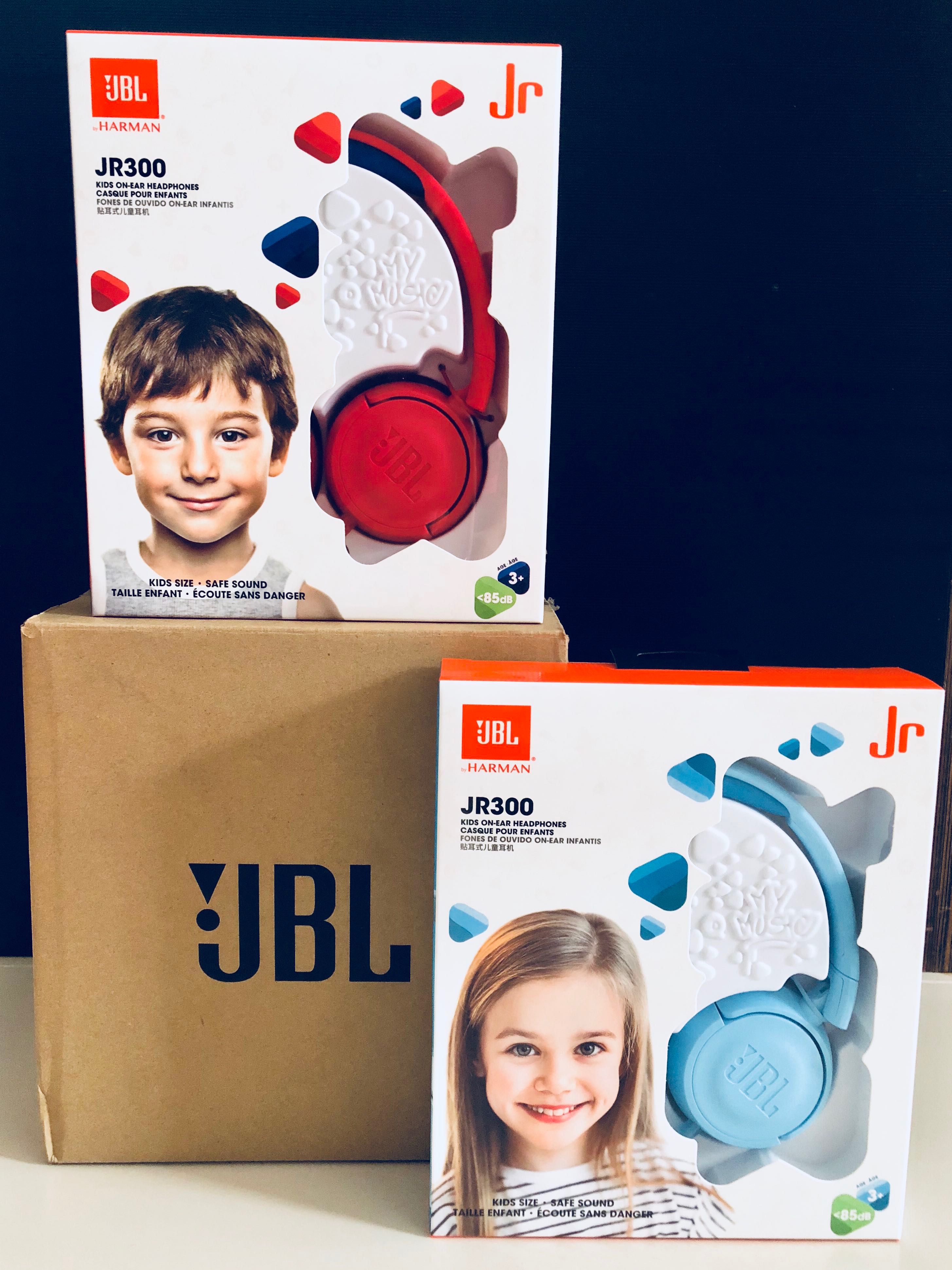 JBL JR300 Kids On Ear Headphones Audio Headphones Headsets on