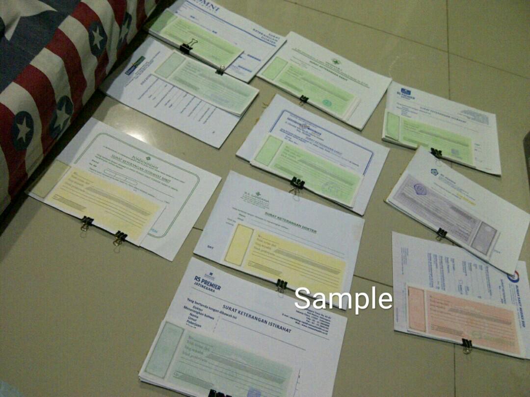 Jual Surat Rawat Inap Rumah Sakit Icon Rumah